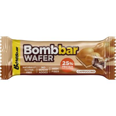 Протеиновая вафля Bombbar - КАПУЧИНО 32г 