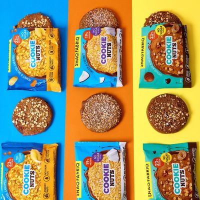Печенье Cookie Nuts, Snaq Fabriq, АССОРТИ, 12 шт по 35 г 