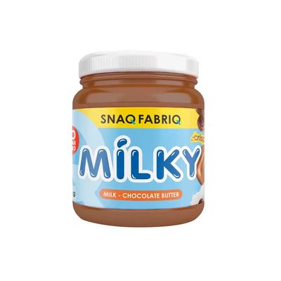 Паста Паста Snaq Fabriq Шоколадно-молочная с хрустящими шариками 250 г 