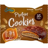 Печенье протеиновое Solvie, Арахис и соленая карамель, 60 г 