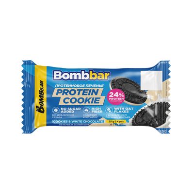 Протеиновое печенье-сэндвич Сливочный крем, Bombbar, 25 г 