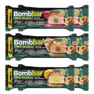 Набор протеиновых батончиков Bombbar PRO DUBAI, 6 шт, 270 г  - Gerkules