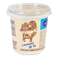 Сметана «Молочный мир» 10% - Мир Продуктов №3