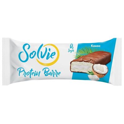 Батончик глазированный Solvie, Кокос, 60 г 