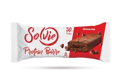 Батончик глазированный Solvie, Шоколад, 60 г 