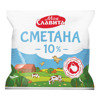 Сметана «Моя славита» 10%
