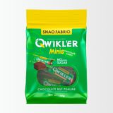 Шоколадный батончик  QWIKLER MINIS Шоколадно-ореховое пралине, 130г 