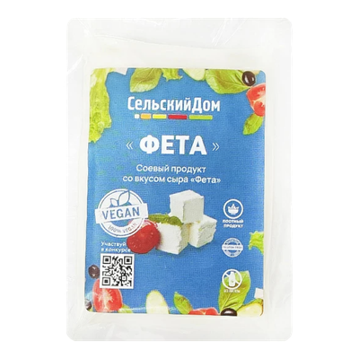 Соевый продукт «Сельский дом» со вкусом сыра фета