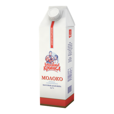 Молоко «Бабушкина крынка» 3,2%