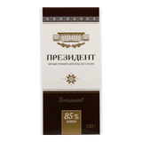 Шоколад горький «Президент» без сахара