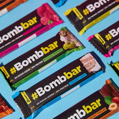 Протеиновые батончики в шоколаде от Bombbar, АССОРТИ №1, 30 шт по 40г 