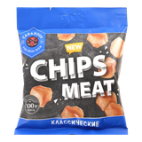 Чипсы сыровяленые из мяса птицы «Meat chips» классические
