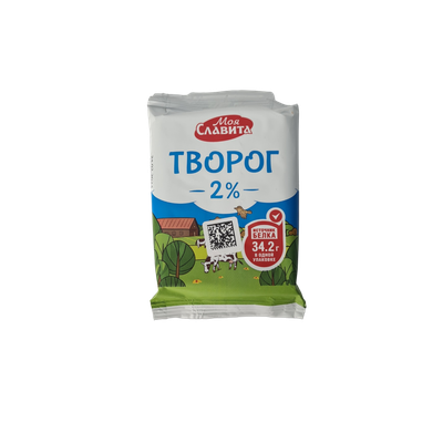 Творог «Моя Славита» 2%