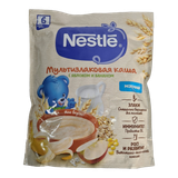 Каша мультизлаковая «Nestle» с яблоком и бананом с 6 месяцев