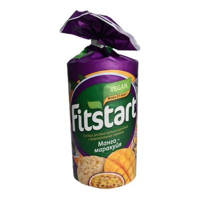 Хлебцы рисовые «Fitstart» с манго и маракуйей