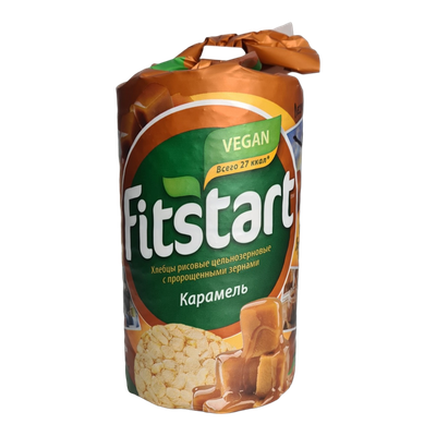 Хлебцы рисовые «Fitstart» с карамелью