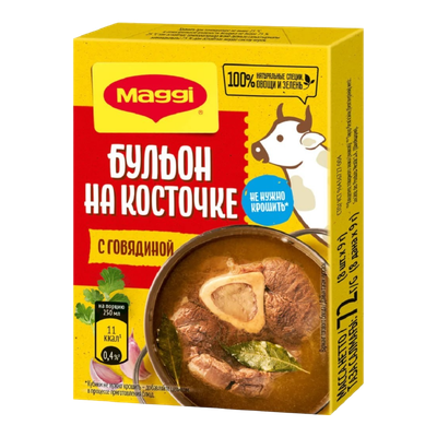 Бульон на косточке «Maggi» с говядиной