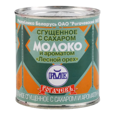 Молоко сгущенное «Рогачевъ» 8,5% лесной орех