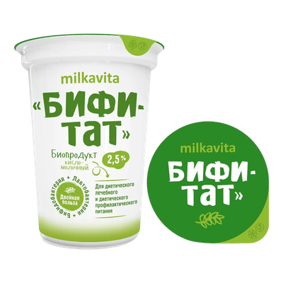Биопродукт кисломолочный «Бифитат»