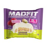 Протеиновый брауни, MADFIT, МАЛИНА-ФИСТАШКА, 45 г 