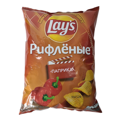 Чипсы рифленые «Lay's» паприка