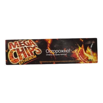 Чипсы «Mega Chips» вкус тайского перца