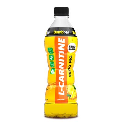 Напиток L-carnitine, Bombbar, АНАНАС, 500 мл 