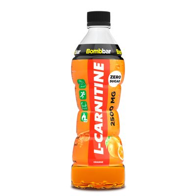 Напиток L-carnitine, Bombbar, АПЕЛЬСИН, 500 мл 