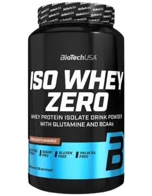 ИЗОЛЯТ СЫВОРОТОЧНЫЙ ISO WHEY ZERO, BIOTECH USA  ШОКОЛАД