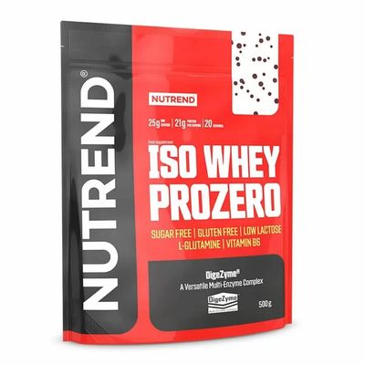Протеин ISO WHEY PROZERO, Nutrend, СОЛЕНАЯ КАРАМЕЛЬ