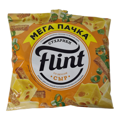 Сухарики  «Flint» вкус сыра