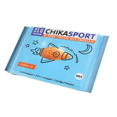 Молочный шоколад CHIKALAB Миндаль