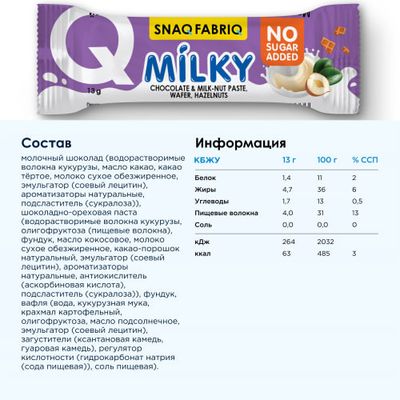 Молочные конфеты с начинкой, Snaq Fabriq, МОЛОЧНО-ОРЕХОВАЯ ПАСТА-ВАФЛЯ-КЕШЬЮ, 130 г 