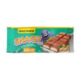 Молочная шоколадка, SNAQY, МОЛОЧНО-ОРЕХОВАЯ ПАСТА С КЕШЬЮ, 55г 