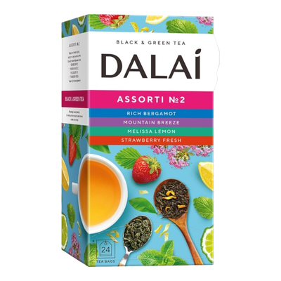 Чайное ассорти «DALAI» 25 пакетиков