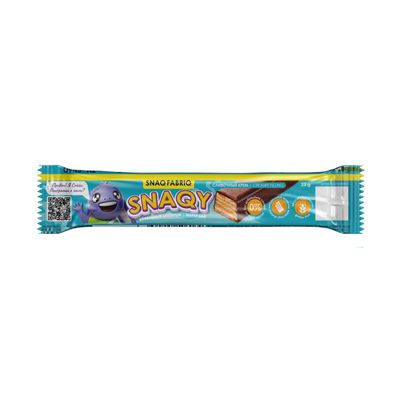 Вафли в шоколаде SNAQY, Snaq Fabriq, Cливочный крем, 23 г 