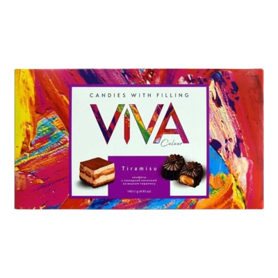 Конфеты «VIVA COLOUR» вкус тирамису