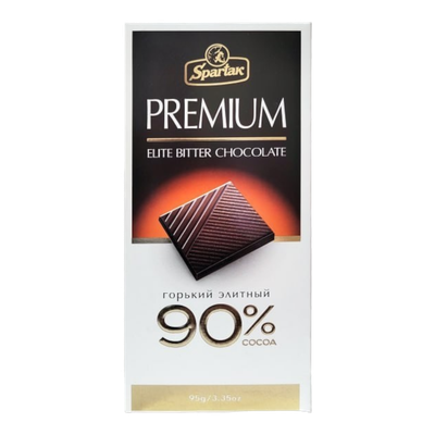 Шоколад «Spartak Premium» 90%