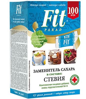 Заменитель сахара Фит Парад №14