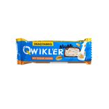 Шоколадный батончик без сахара,  QWIKLER Нуга с арахисом, 40г 