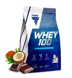 Протеин сывороточный, TREC NUTRITION, ШОКОЛАД-КОКОС, 900 г 