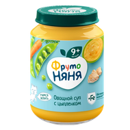 Овощной суп с цыпленком Фрутоняня с 9+ месяцев - Мир Продуктов №3