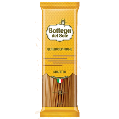 Макаронные изделия «Bottega del Sole» цельнозерновые