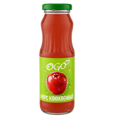 Морс «Ogo» клюквенный