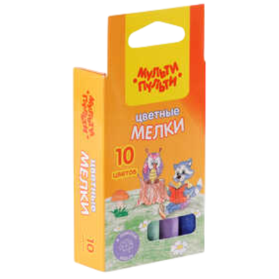 Цветные мелки Мульти Пульти 