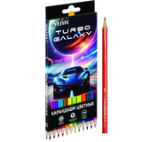 Карандаши цветные De Vente Turbo Galaxy