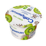 Творог зерненый Савушкин киви-чиа