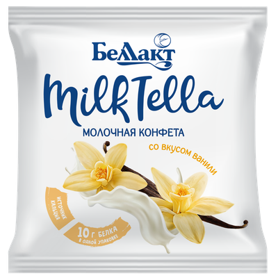 Молочные конфеты «Беллакт» ваниль