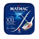 Филе-кусочки отборной сельди Матиас крупные в масле