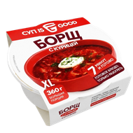 Суп Is good Борщ с курицей замороженное - Мир Продуктов №3